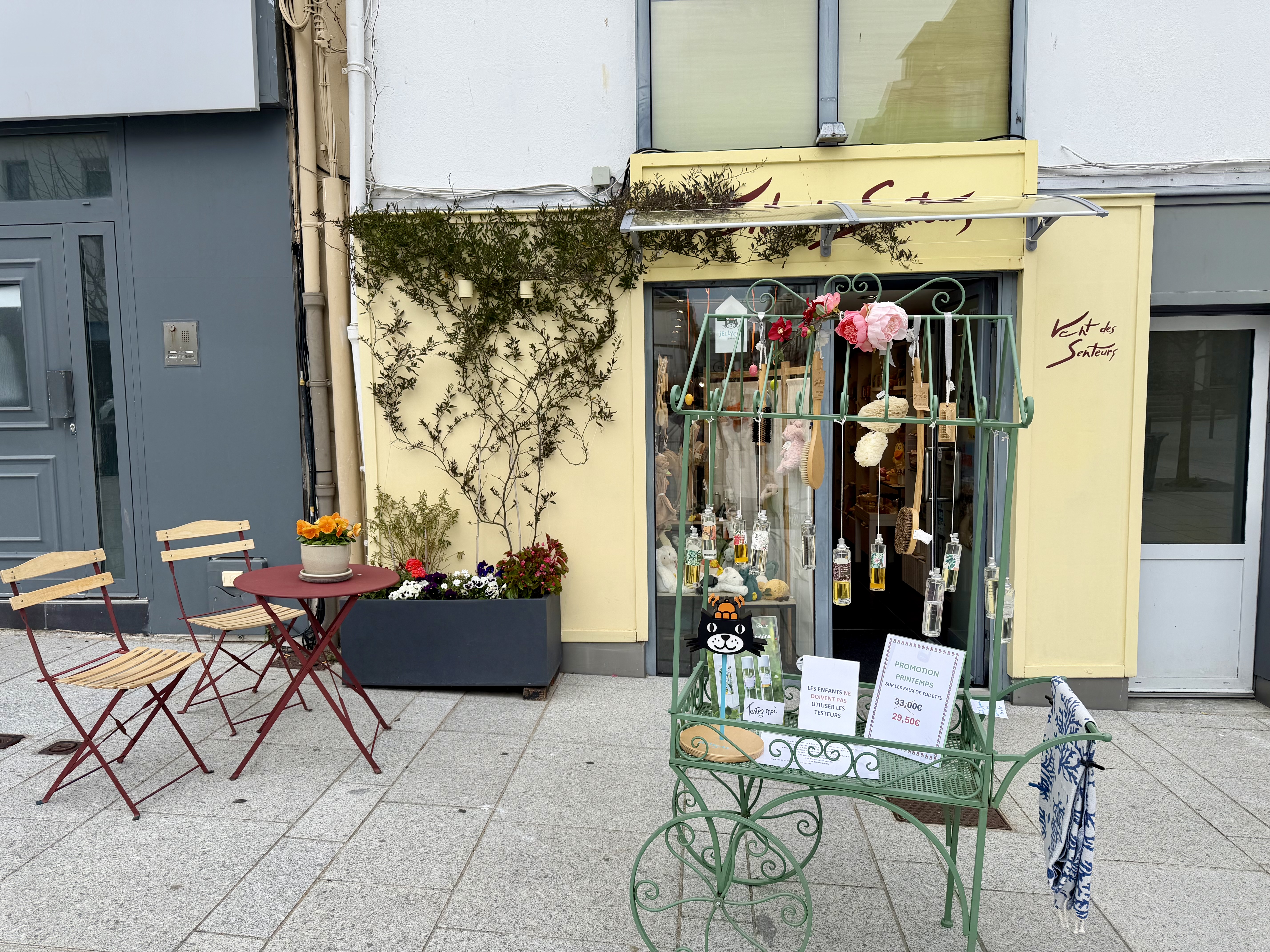 La boutique Vent des Senteurs à Concarneau